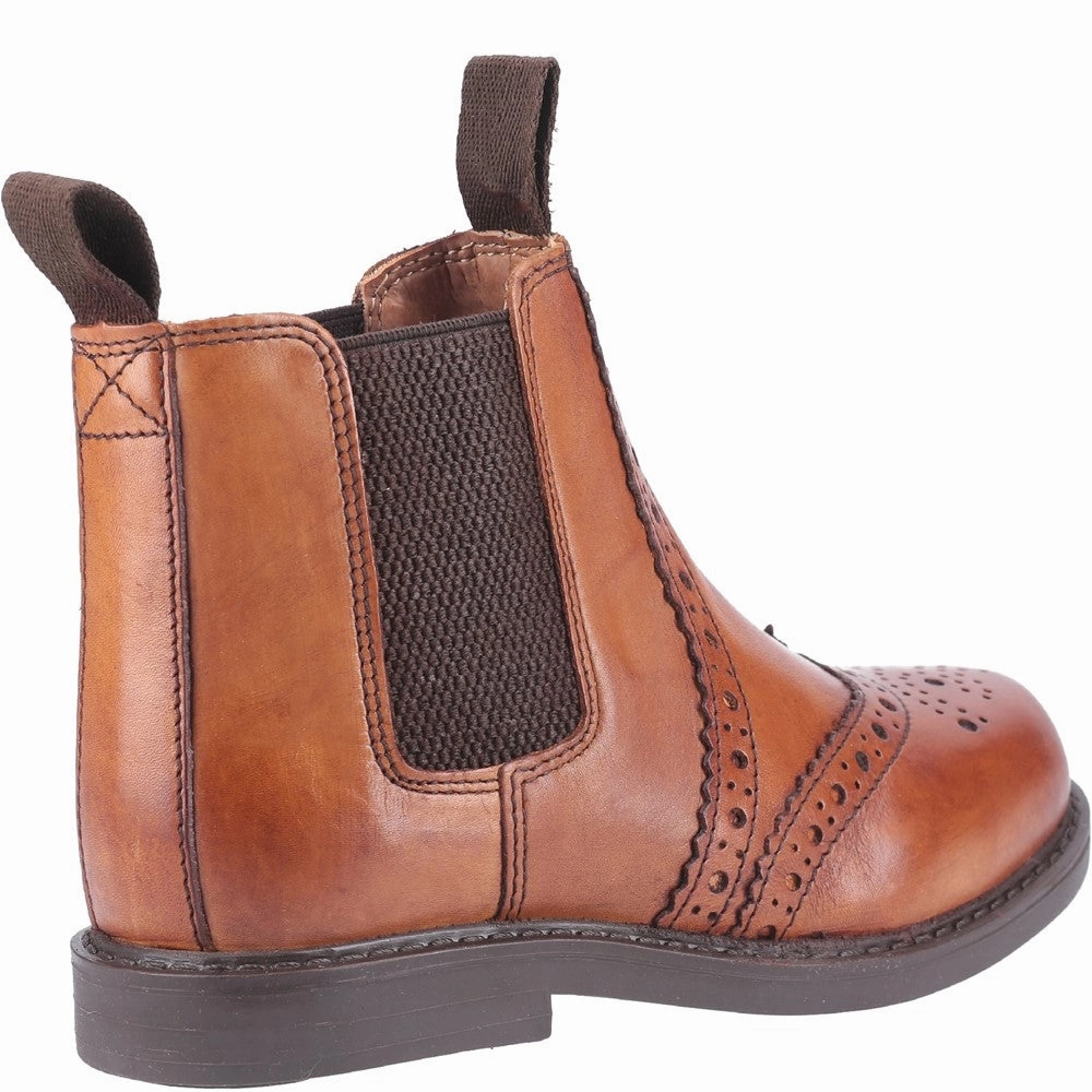 Cotswold Nympsfield Brogue Pull On Chelsea Boots Boys SneakersBoys Running Shoes