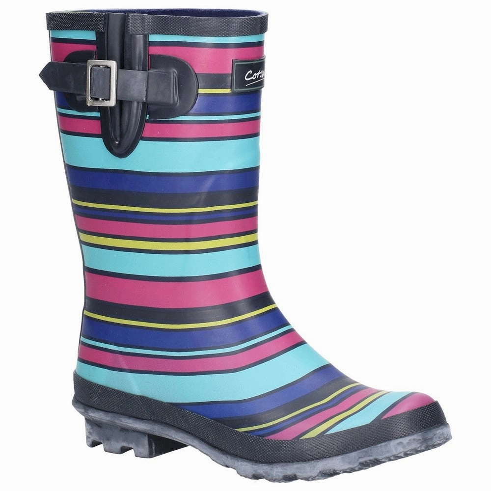 Cotswold Paxford Elasticated Mid Calf Wellington Boot Lightweight Running Shoes,Slip On Athletic Shoes,Breathable Workout Shoes