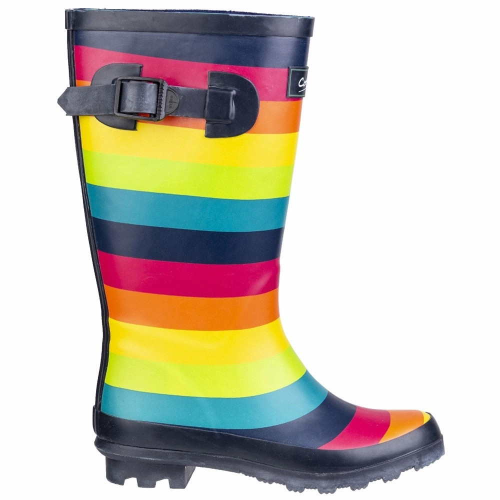 Cotswold Rainbow Wellington Boot Girls Sneakers Girls Running Shoes