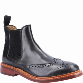 Cotswold Siddington Leather Goodyear Welt Boot Basketball Shoes, Running Shoes
