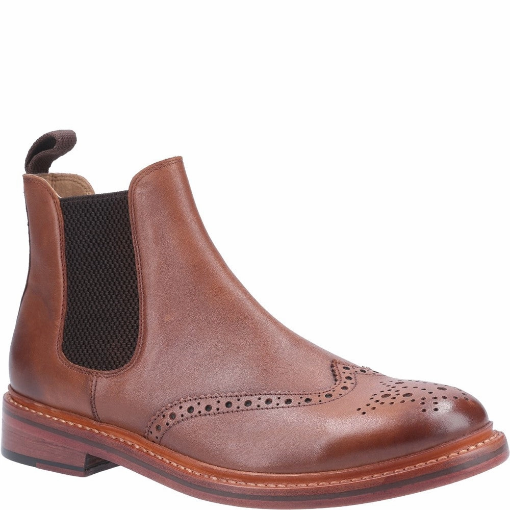Cotswold Siddington Leather Goodyear Welt Boot Basketball Shoes, Running Shoes