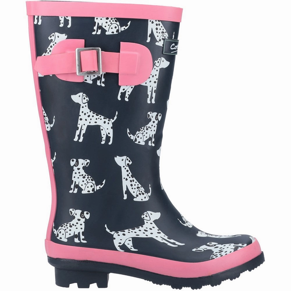 Cotswold Spot Wellington Boots Girls Sneakers Girls Running Shoes