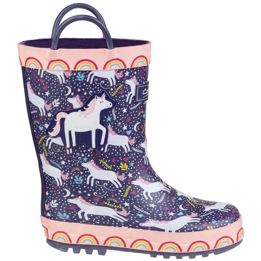 Cotswold Sprinkle Junior Wellington Boot Girls Sneakers Girls Running Shoes