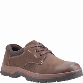 Cotswold Thickwood Burnished Leather Casual Shoe Basketball Shoes, Running Shoes