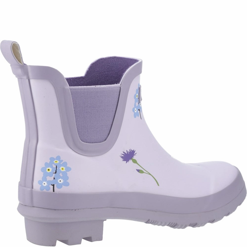 Cotswold Wildflower Ankle Wellingtons Women's Sneakers Casual Walking Shoes