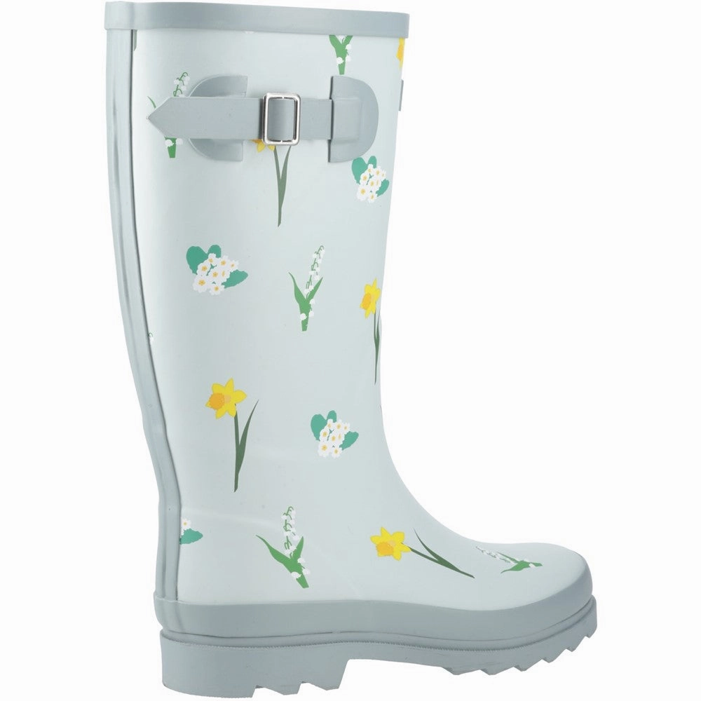 Cotswold Wildflower Tall Wellingtons Women's Sneakers Casual Walking Shoes