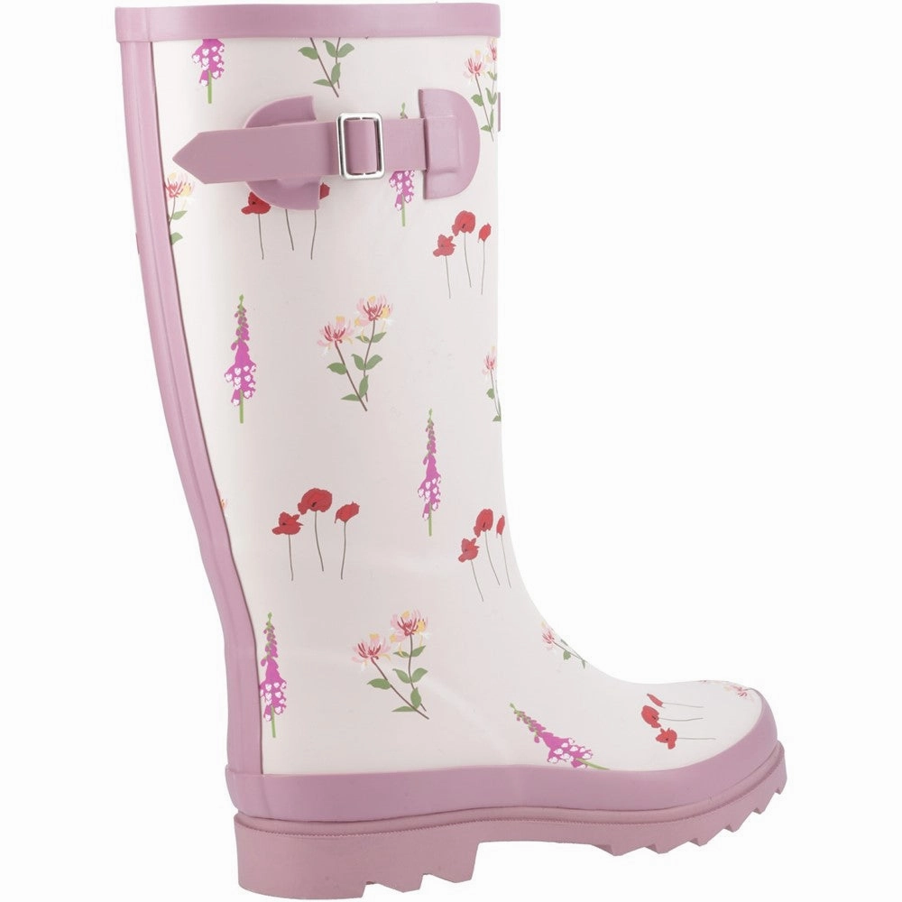 Cotswold Wildflower Tall Wellingtons Women's Sneakers Casual Walking Shoes