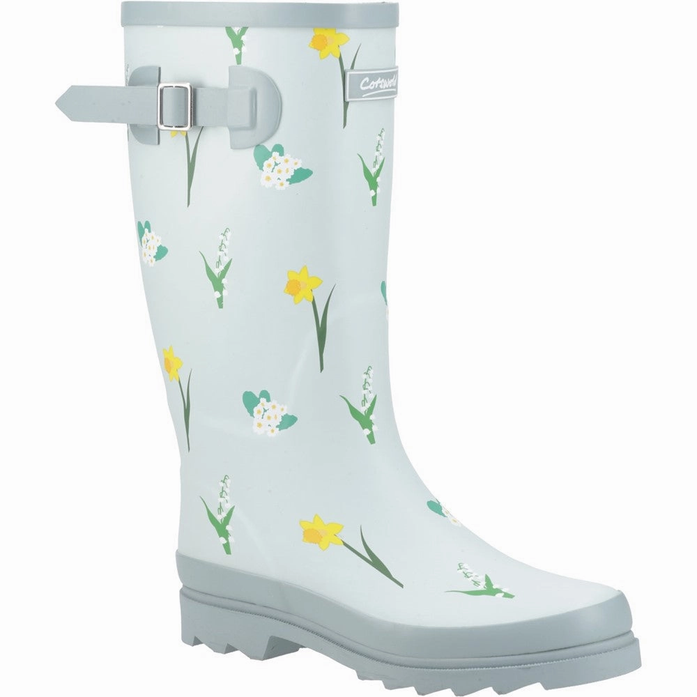Cotswold Wildflower Tall Wellingtons Lightweight Running Shoes,Slip On Athletic Shoes,Breathable Workout Shoes
