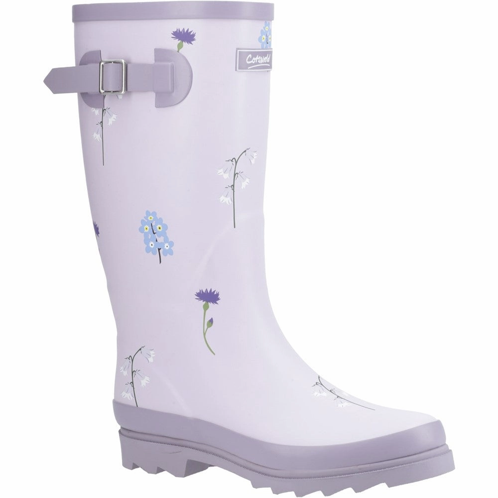 Cotswold Wildflower Tall Wellingtons Lightweight Running Shoes,Slip On Athletic Shoes,Breathable Workout Shoes