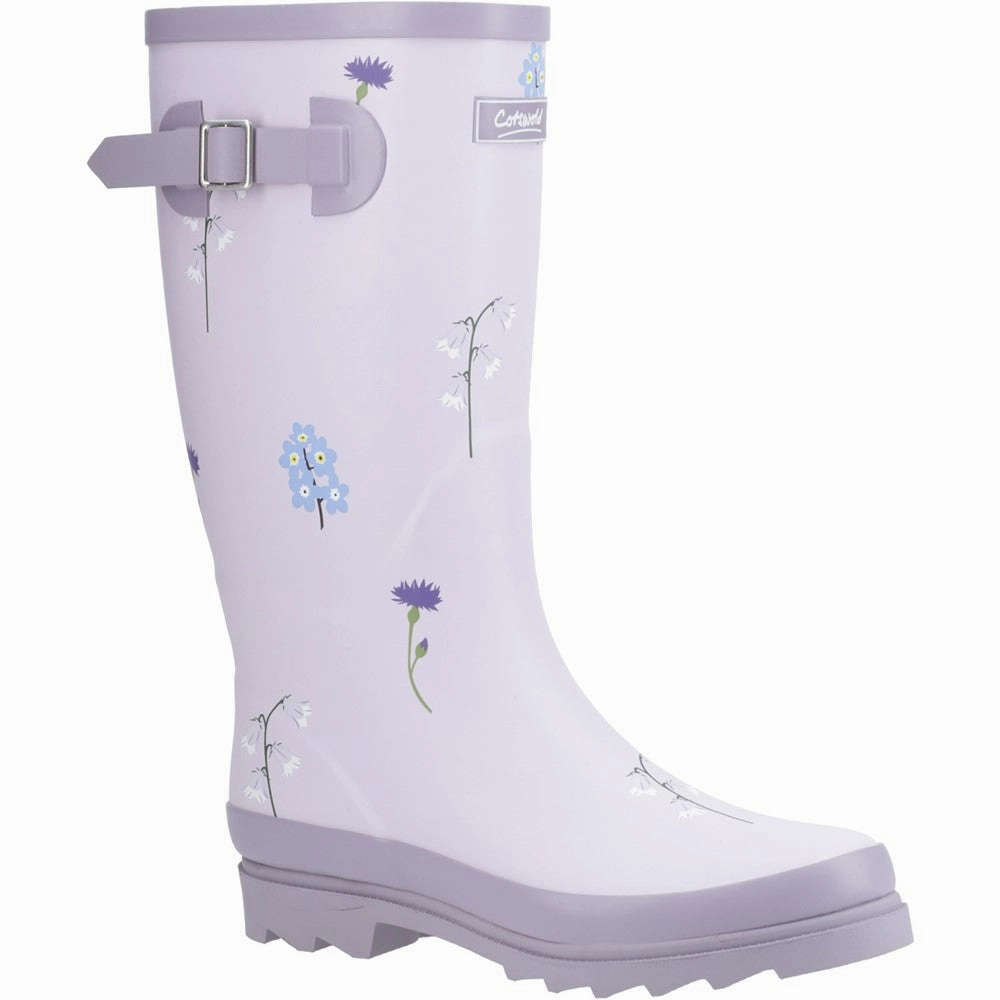 Cotswold Wildflower Tall Wellingtons Lightweight Running Shoes,Slip On Athletic Shoes,Breathable Workout Shoes