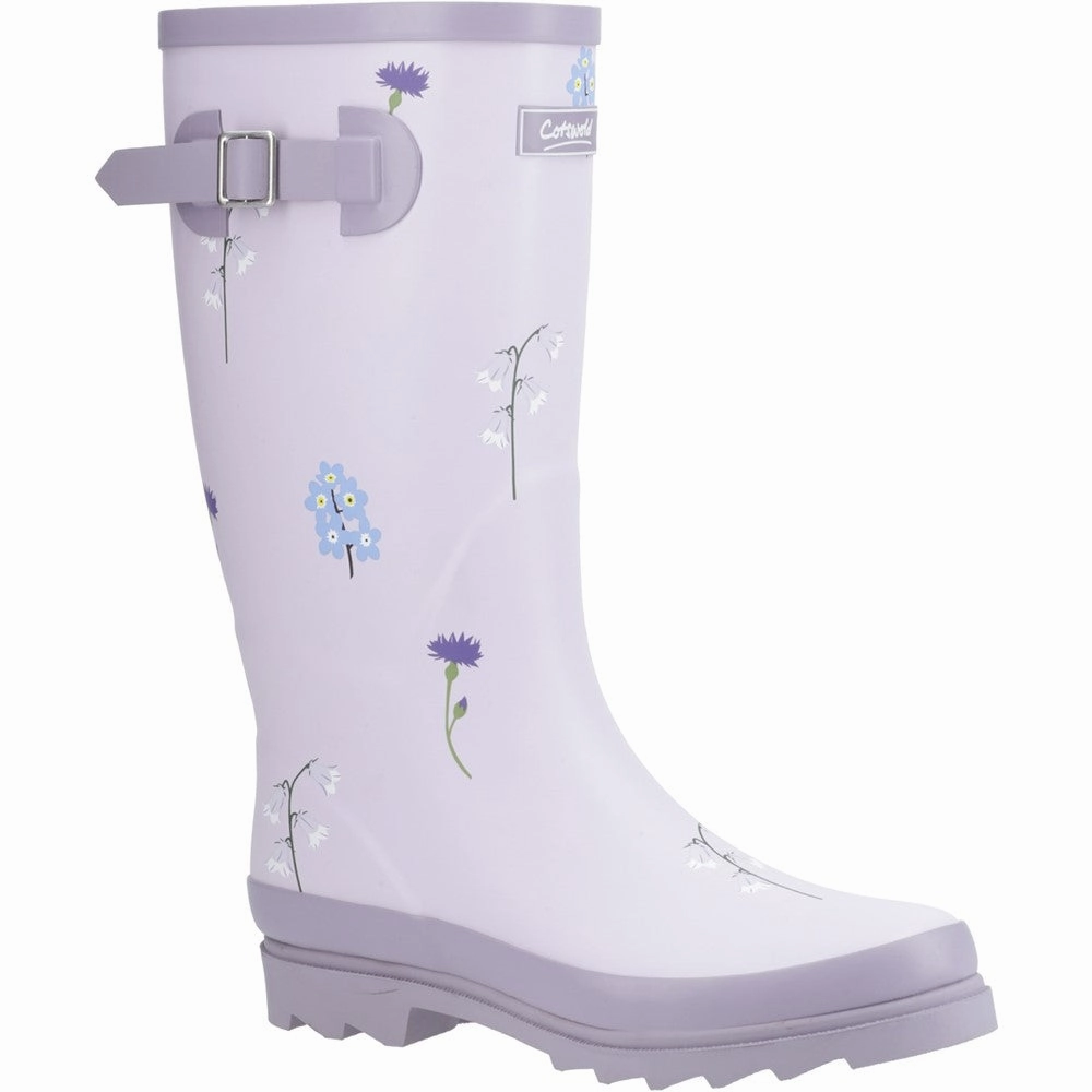 Cotswold Wildflower Tall Wellingtons Lightweight Running Shoes,Slip On Athletic Shoes,Breathable Workout Shoes