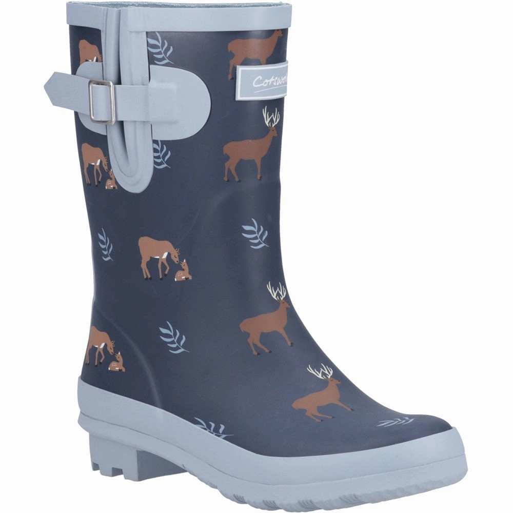 Cotswold Woodland Mid Wellingtons Lightweight Running Shoes,Slip On Athletic Shoes,Breathable Workout Shoes