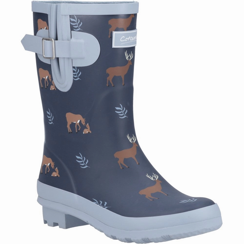 Cotswold Woodland Mid Wellingtons Lightweight Running Shoes,Slip On Athletic Shoes,Breathable Workout Shoes