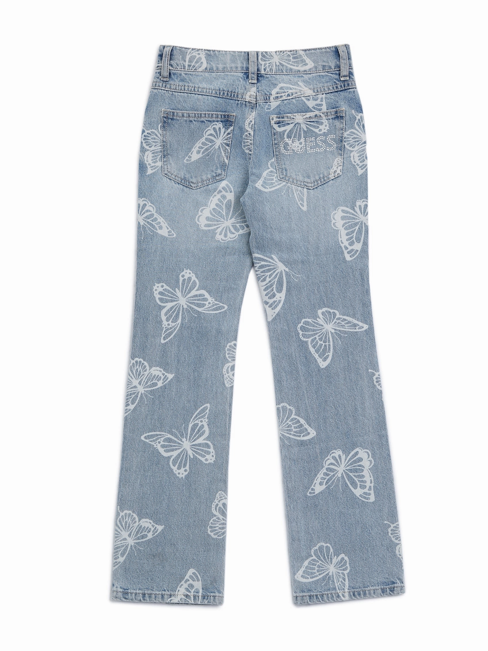 Courtney Flared Jeans (7-16) Girls Ripped Skinny Jeans