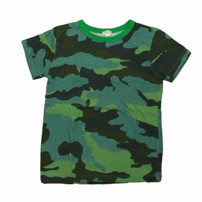 Crewcuts Boys Camo T-Shirt graphic tees for boys, polo shirts boys