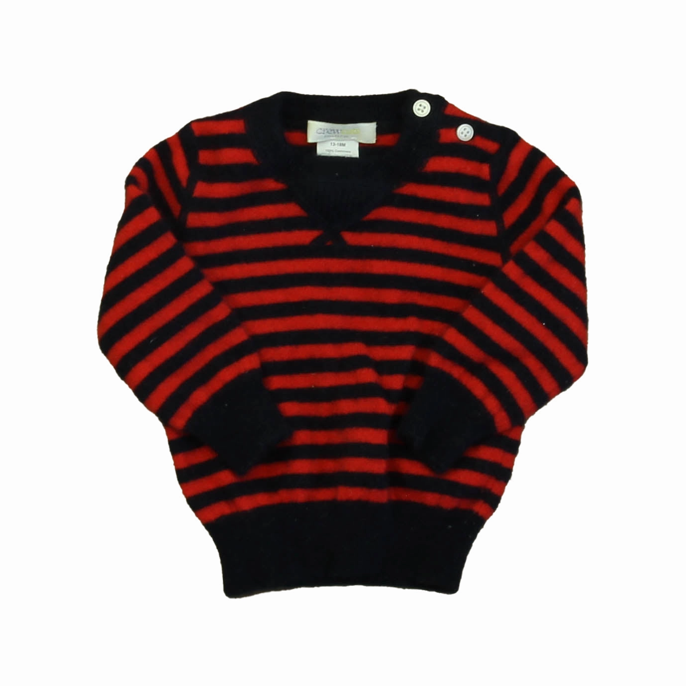 Crewcuts Boys Navy | Red Stripe Sweater boys cable knit, zip up knitwear boys