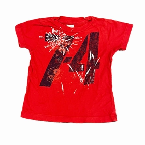 Crewcuts Boys Red T-Shirt graphic tees for boys, polo shirts boys