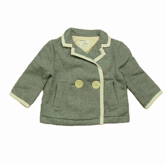 Crewcuts Girls Gray Jacket girls trench coats, waterproof jackets girls