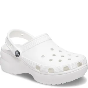Crocs Classic Platform Clog Lightweight Running Shoes,Slip On Athletic Shoes,Breathable Workout Shoes