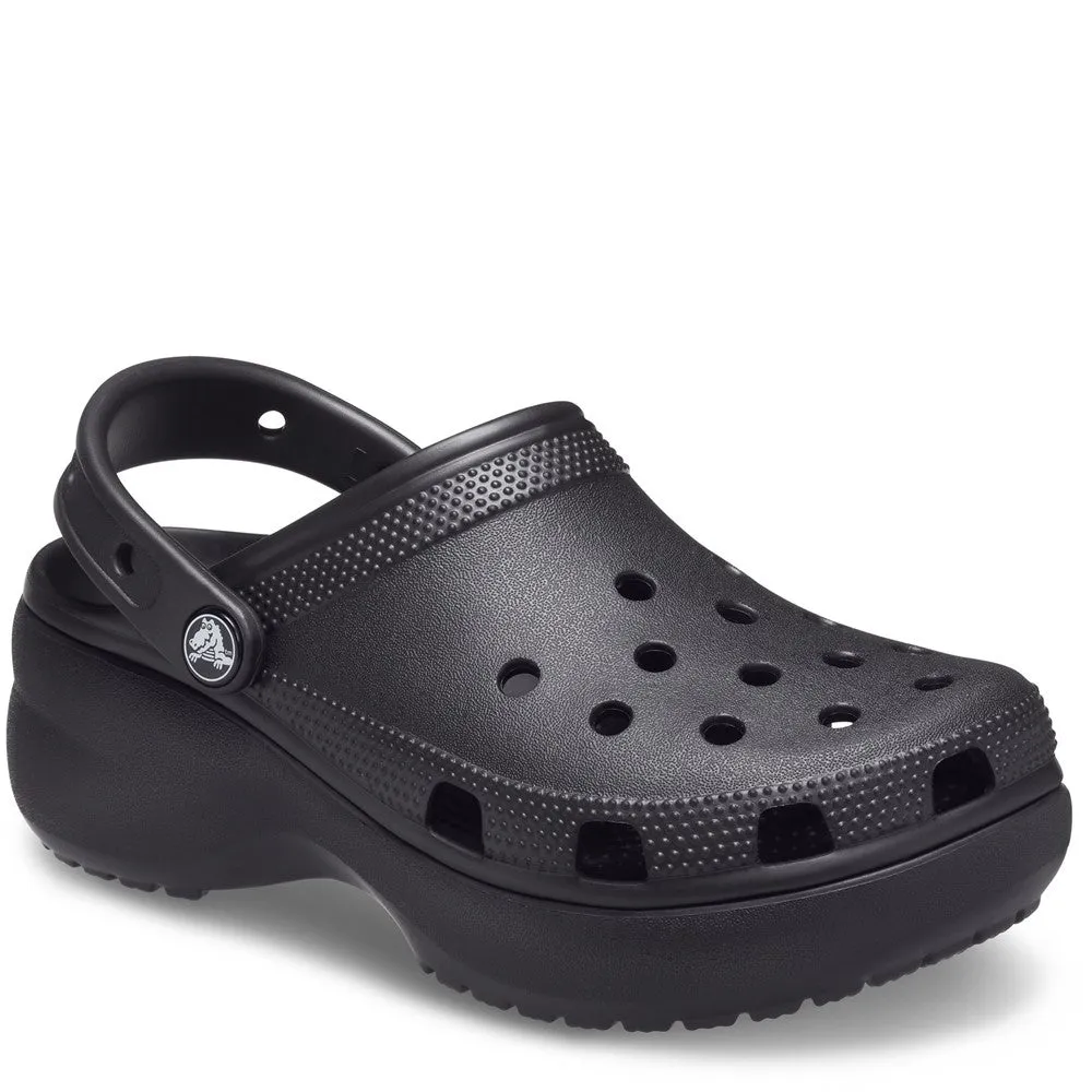 Crocs Classic Platform Clog Lightweight Running Shoes,Slip On Athletic Shoes,Breathable Workout Shoes