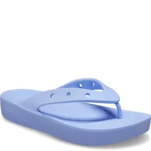 Crocs Classic Platform Flip Flop Lightweight Running Shoes,Slip On Athletic Shoes,Breathable Workout Shoes