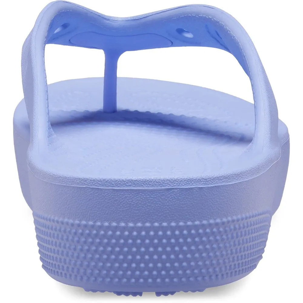 Crocs Classic Platform Flip Flop Women's Sneakers Casual Walking Shoes