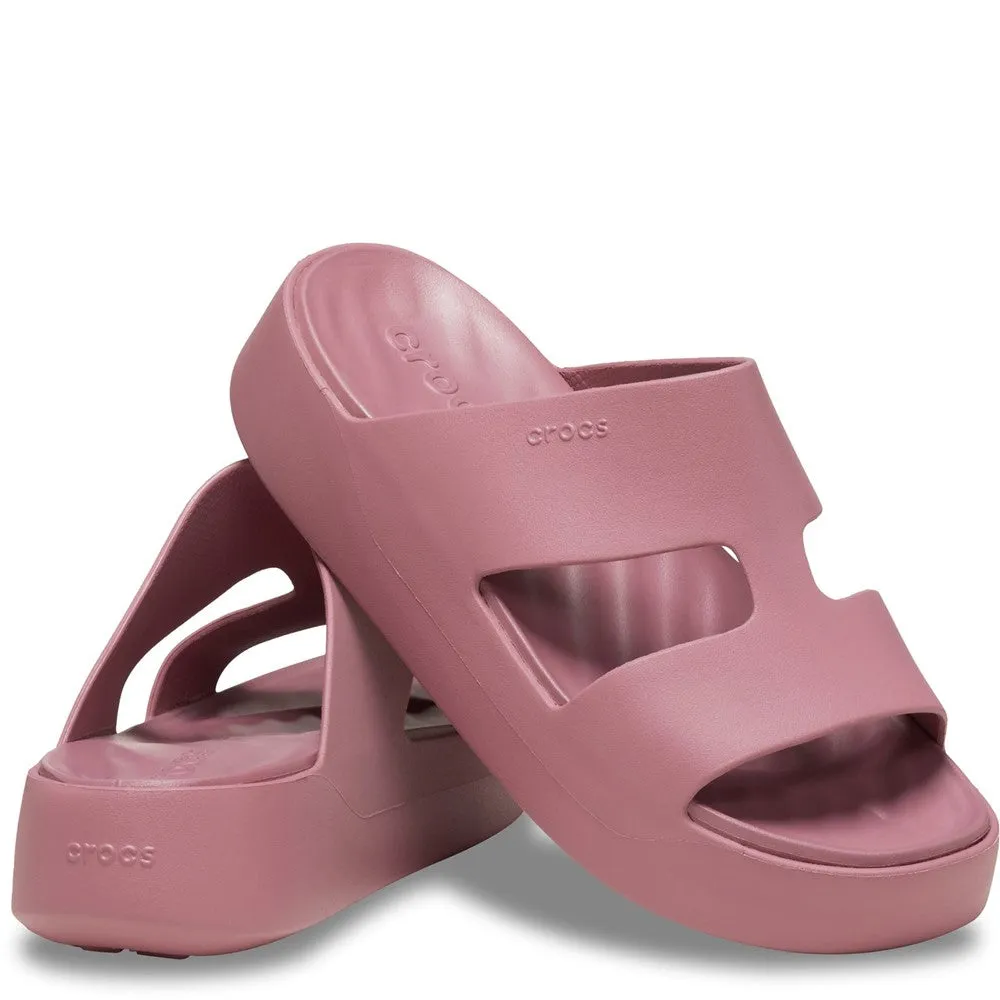 Crocs Getaway Platform H-Strap Mule Women's Sneakers Casual Walking Shoes