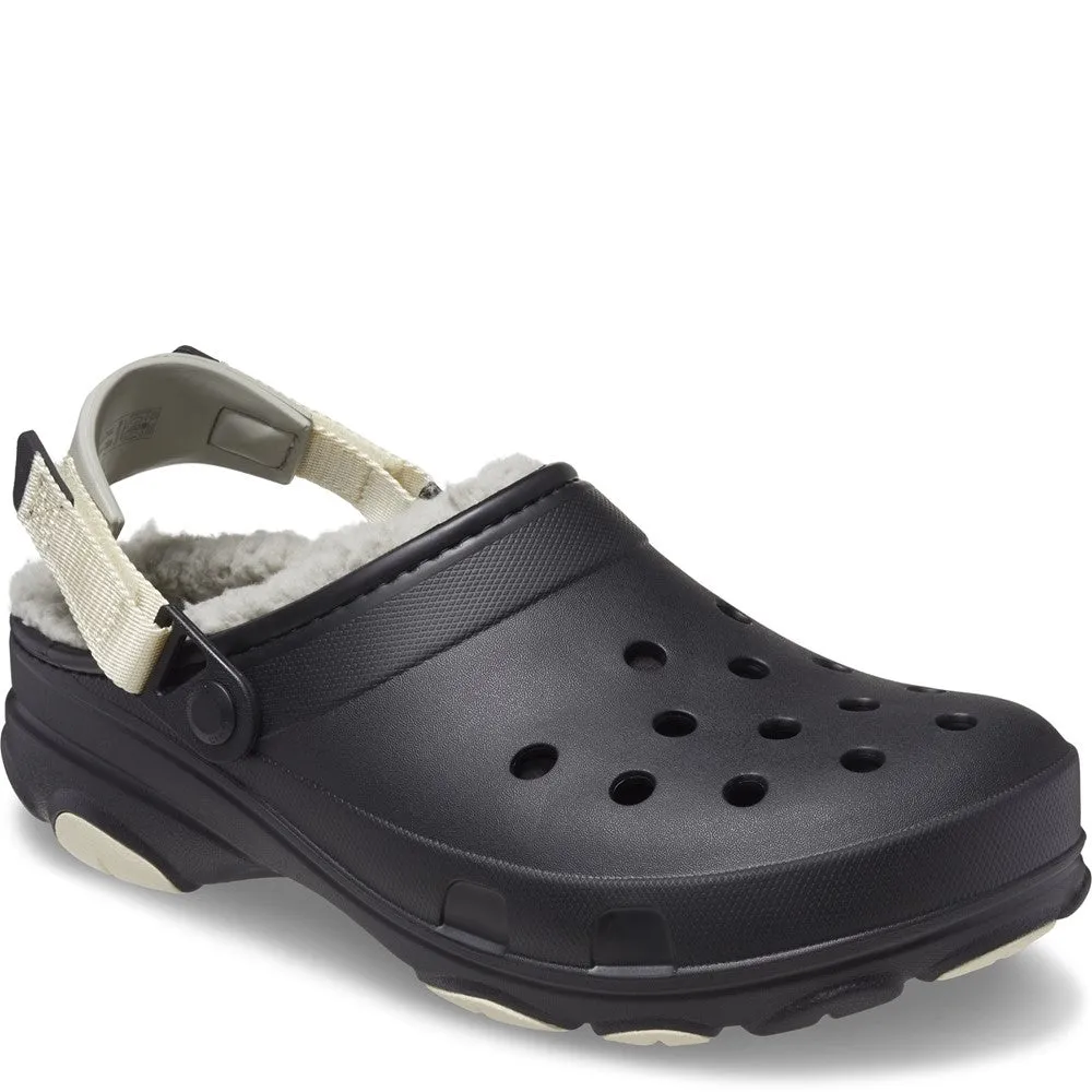 Crocs Unisex All Terrain Lined Clog Lightweight Running Shoes,Slip On Athletic Shoes,Breathable Workout Shoes