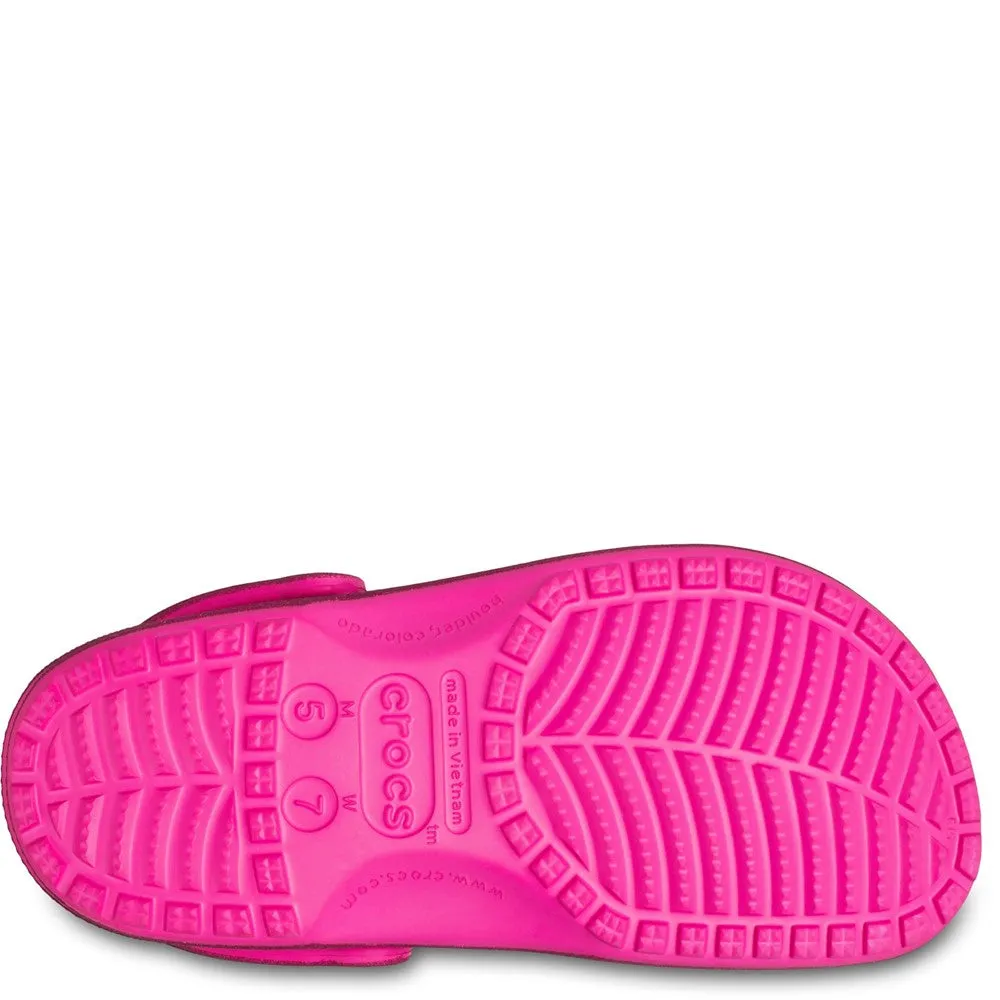 Crocs Unisex Classic Glitter Clog Women's Sneakers Casual Walking Shoes
