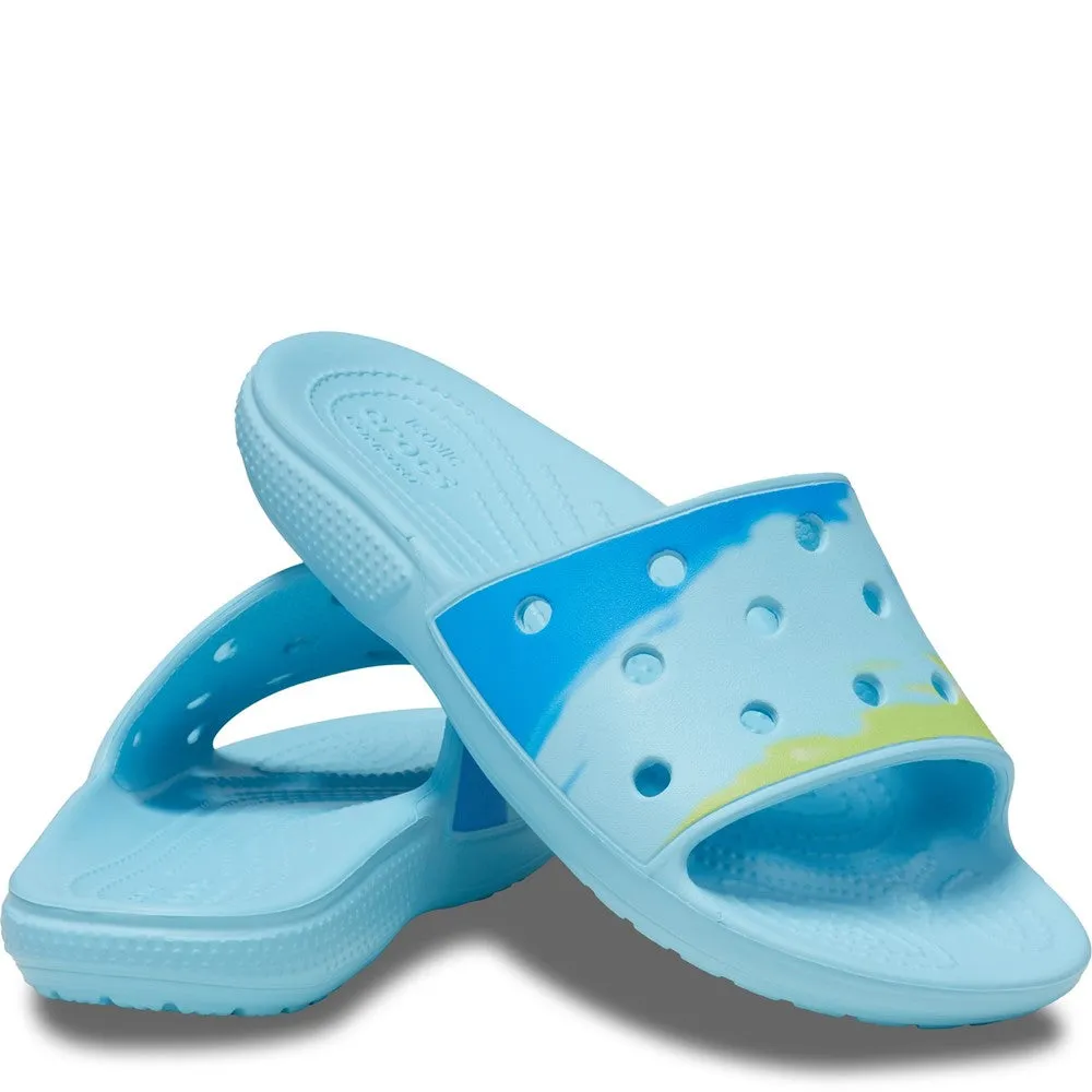 Crocs Unisex Classic Ombre Slide Women's Sneakers Casual Walking Shoes