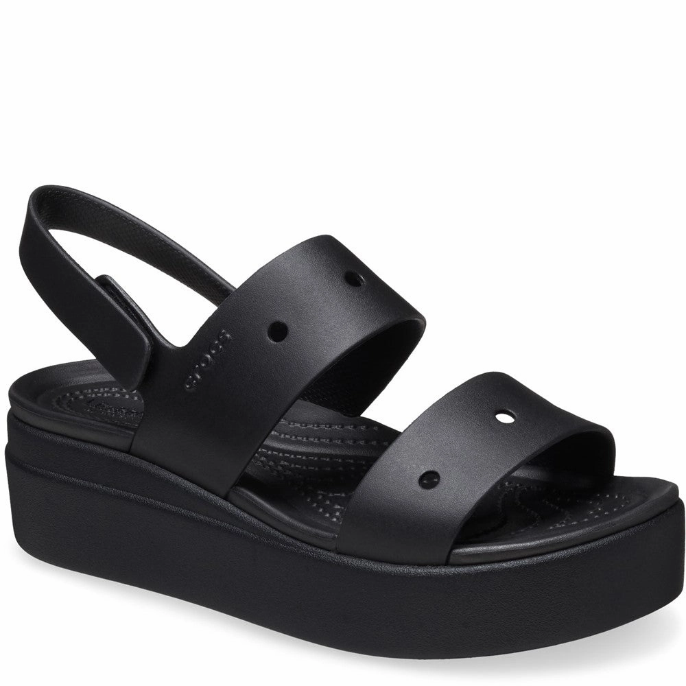 Crocs Brooklyn 4U Wedge Lightweight Running Shoes,Slip On Athletic Shoes,Breathable Workout Shoes
