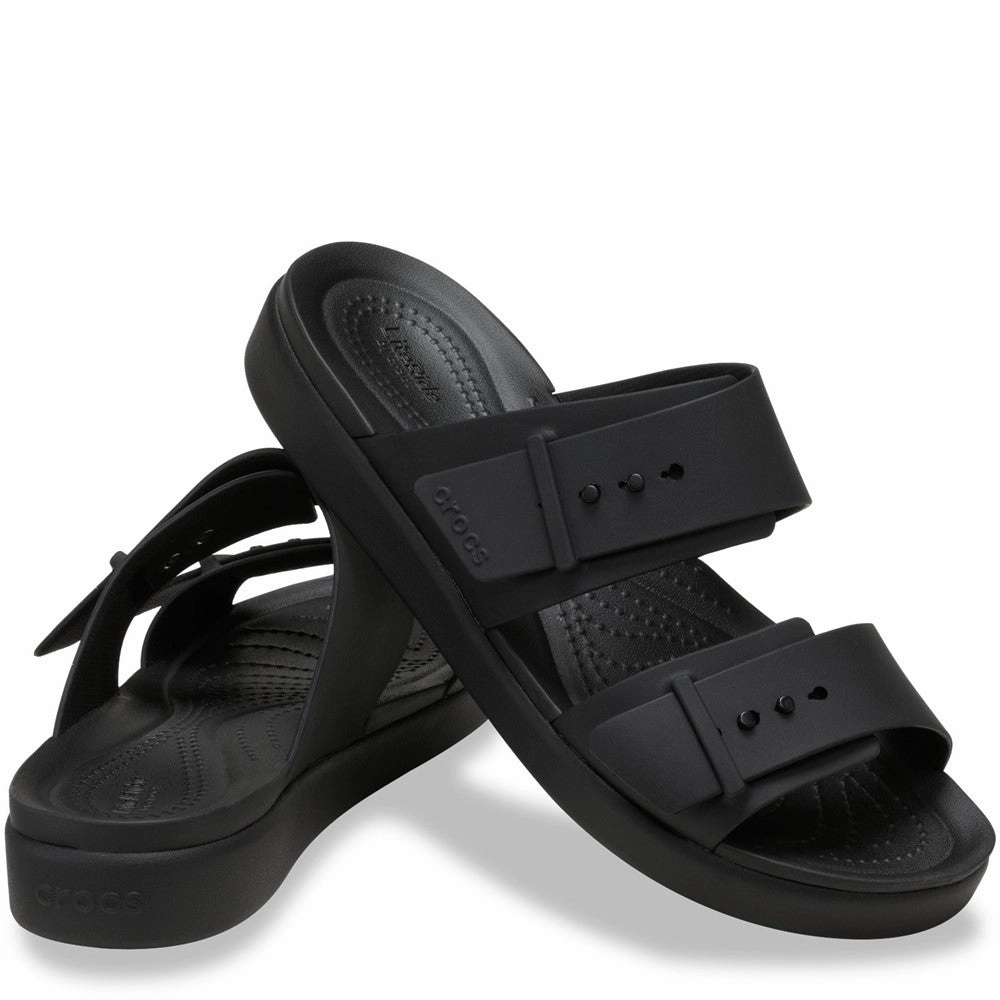 Crocs Brooklyn Buckle Low Sandal Women's Sneakers Casual Walking Shoes