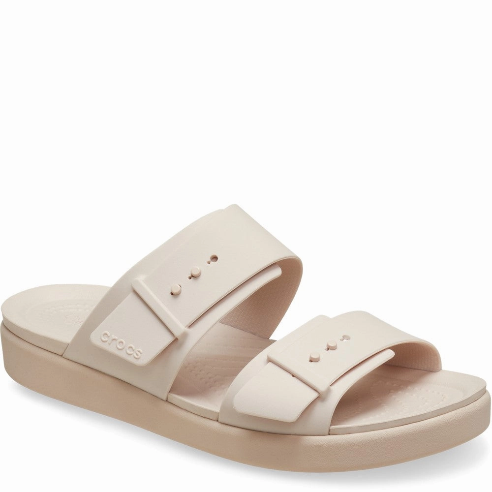 Crocs Brooklyn Buckle Low Sandal Lightweight Running Shoes,Slip On Athletic Shoes,Breathable Workout Shoes