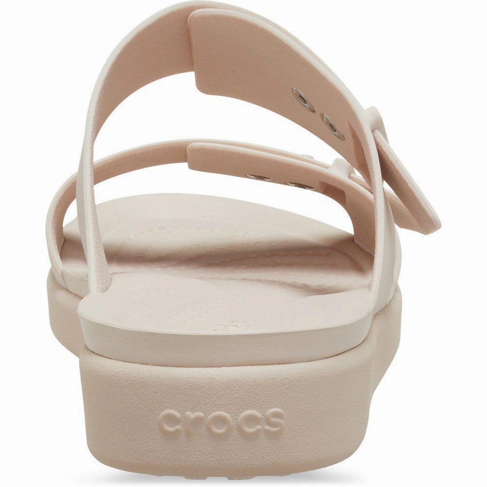 Crocs Brooklyn Buckle Low Sandal Women's Sneakers Casual Walking Shoes