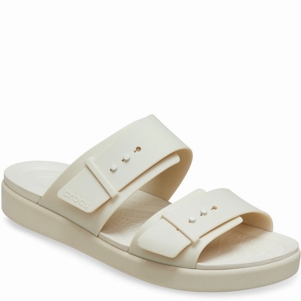 Crocs Brooklyn Buckle Low Sandal Lightweight Running Shoes,Slip On Athletic Shoes,Breathable Workout Shoes