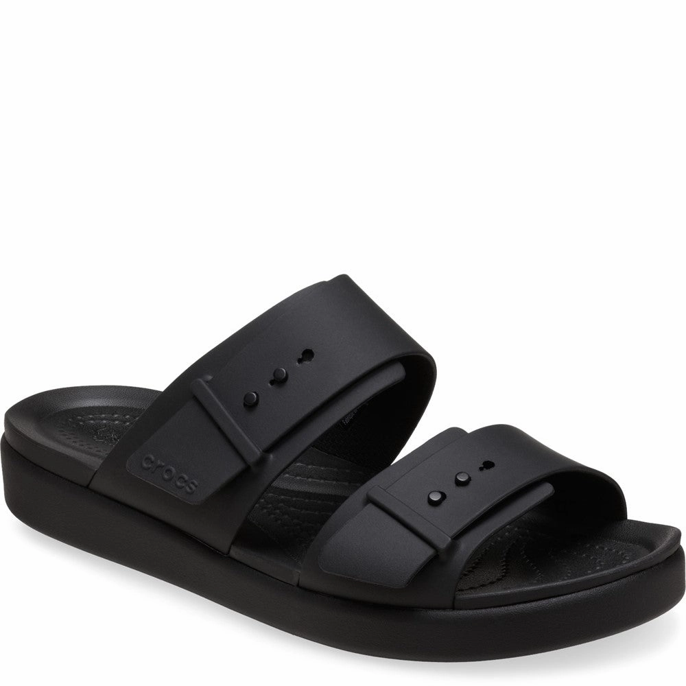 Crocs Brooklyn Buckle Low Sandal Lightweight Running Shoes,Slip On Athletic Shoes,Breathable Workout Shoes