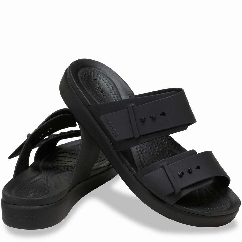 Crocs Brooklyn Buckle Low Sandal Women's Sneakers Casual Walking Shoes