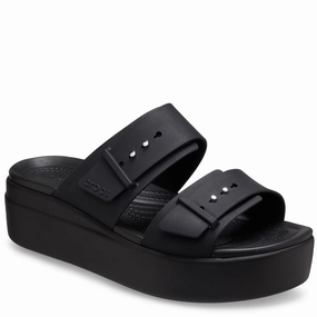 Crocs Brooklyn Buckle Lightweight Running Shoes,Slip On Athletic Shoes,Breathable Workout Shoes