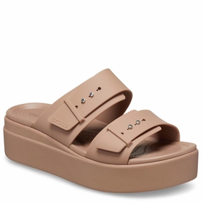 Crocs Brooklyn Buckle Lightweight Running Shoes,Slip On Athletic Shoes,Breathable Workout Shoes