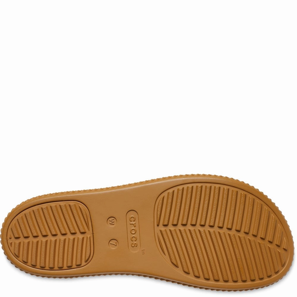 Crocs Brooklyn Woven Ankle Strap Wedge Women's Sneakers Casual Walking Shoes