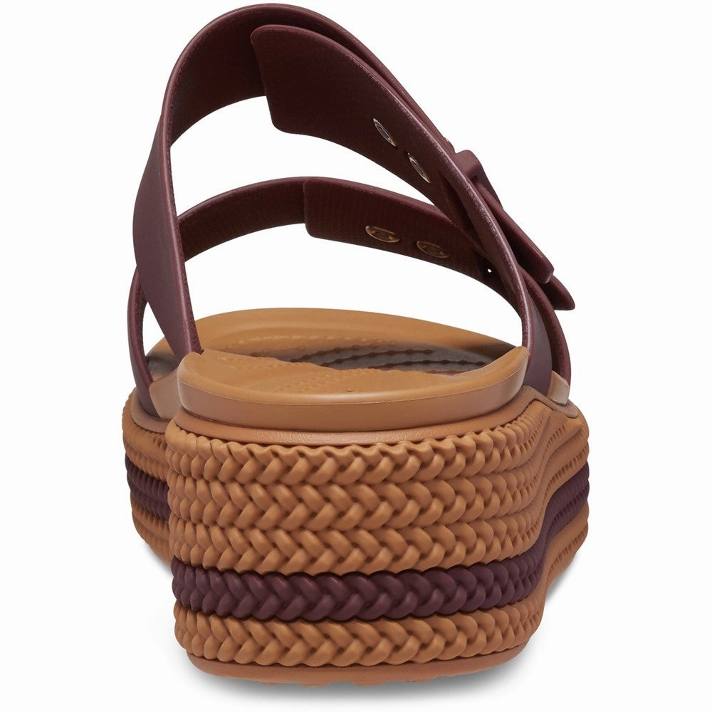 Crocs Brooklyn Woven Buckle Women's Sneakers Casual Walking Shoes