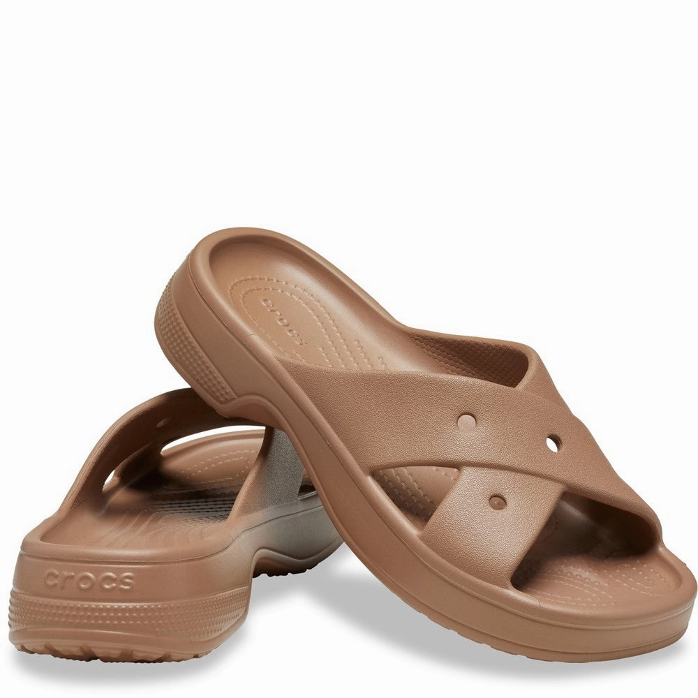 Crocs Classic Cross Strap Sandal Women's Sneakers Casual Walking Shoes