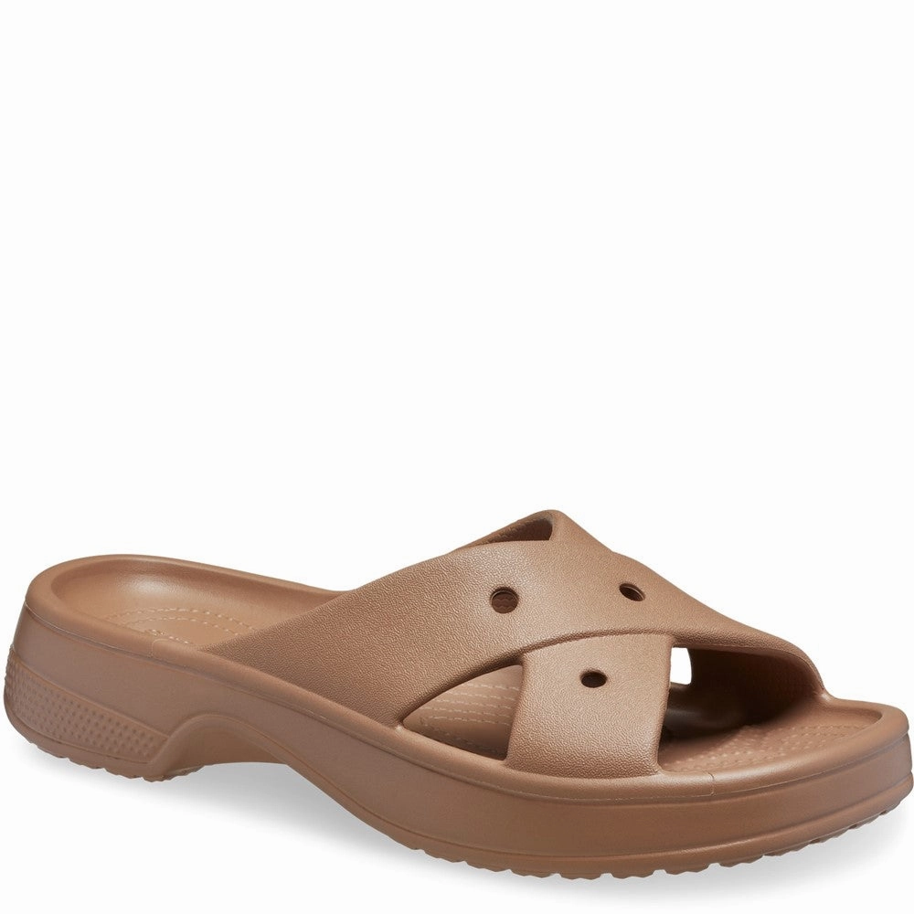 Crocs Classic Cross Strap Sandal Lightweight Running Shoes,Slip On Athletic Shoes,Breathable Workout Shoes