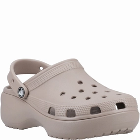 Crocs Classic Platform Clog Lightweight Running Shoes,Slip On Athletic Shoes,Breathable Workout Shoes