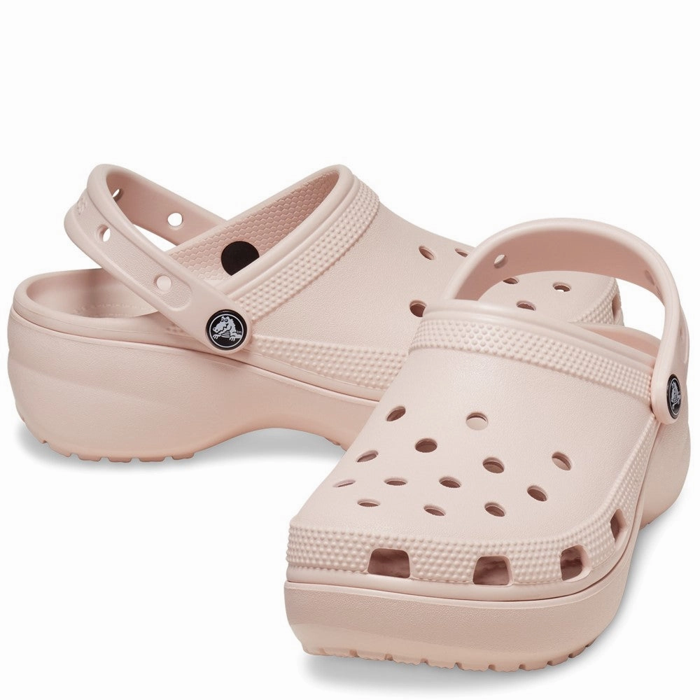 Crocs Classic Platform Clog Women's Sneakers Casual Walking Shoes