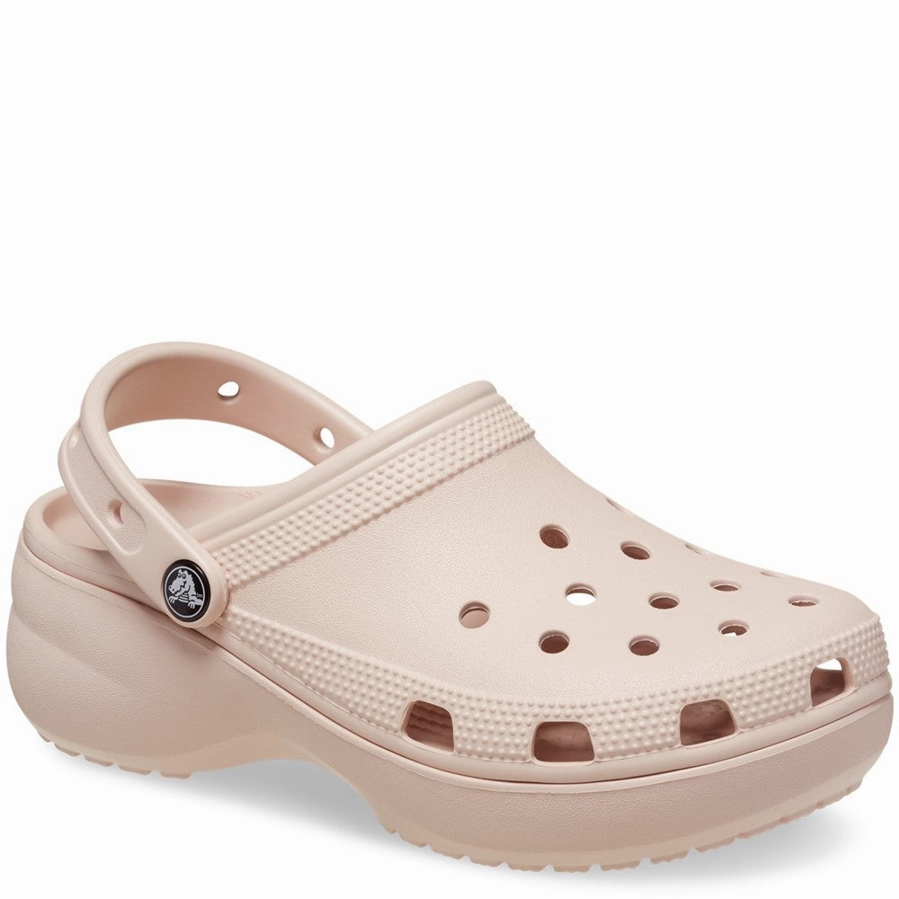 Crocs Classic Platform Clog Lightweight Running Shoes,Slip On Athletic Shoes,Breathable Workout Shoes
