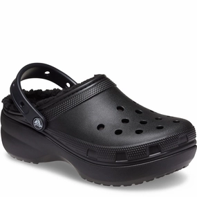 Crocs Classic Platform Lined Clog Lightweight Running Shoes,Slip On Athletic Shoes,Breathable Workout Shoes