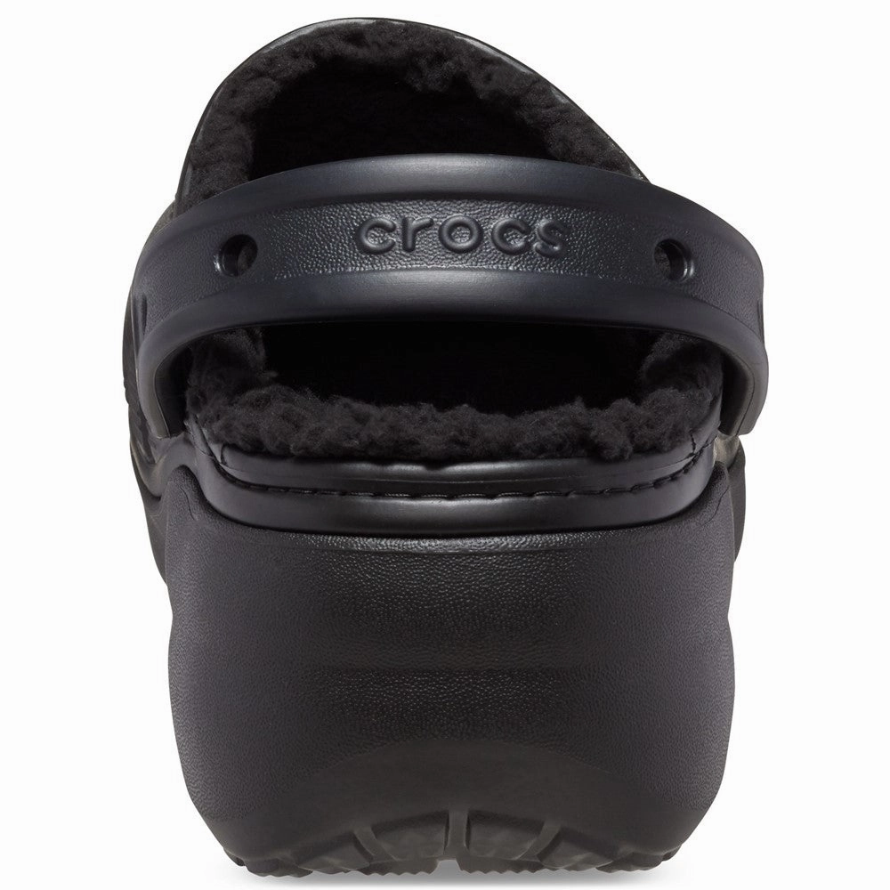 Crocs Classic Platform Lined Clog Women's Sneakers Casual Walking Shoes