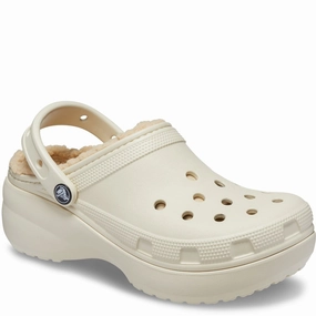 Crocs Classic Platform Lined Clog Lightweight Running Shoes,Slip On Athletic Shoes,Breathable Workout Shoes