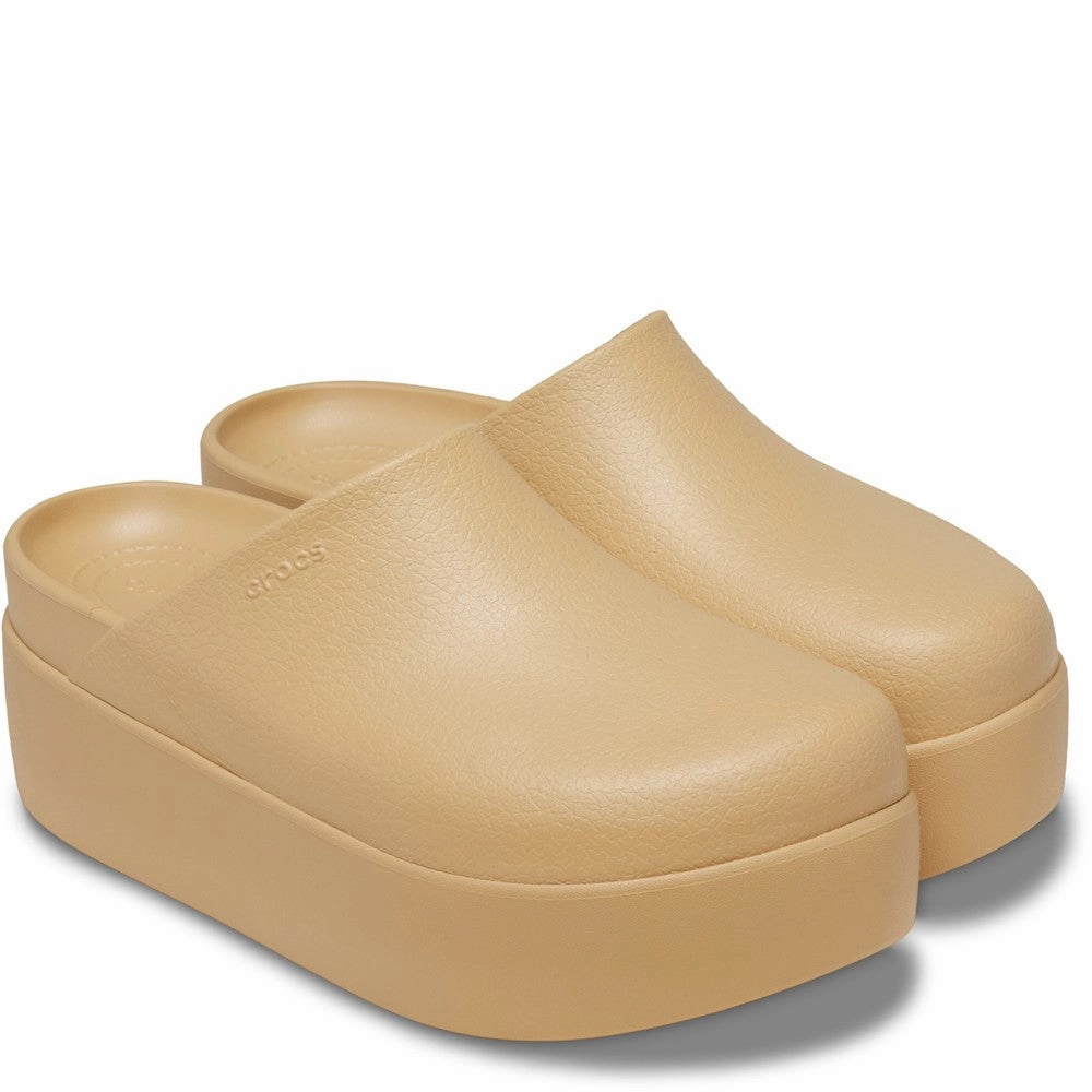 Crocs Dylan Platform Clog Lightweight Running Shoes,Slip On Athletic Shoes,Breathable Workout Shoes